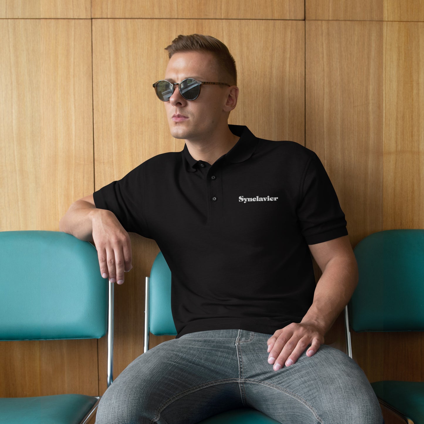 Synclavier Classic Logo Polo Shirt - Men's