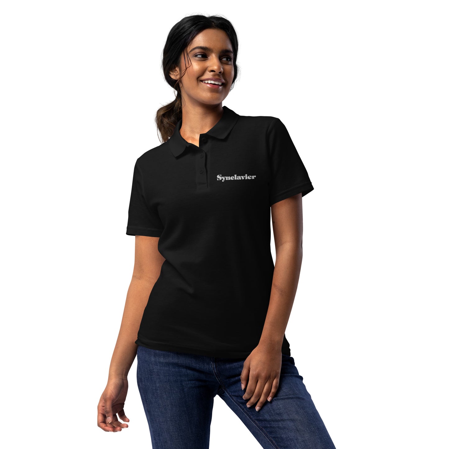 Synclavier Classic Logo Polo Shirt - Women's