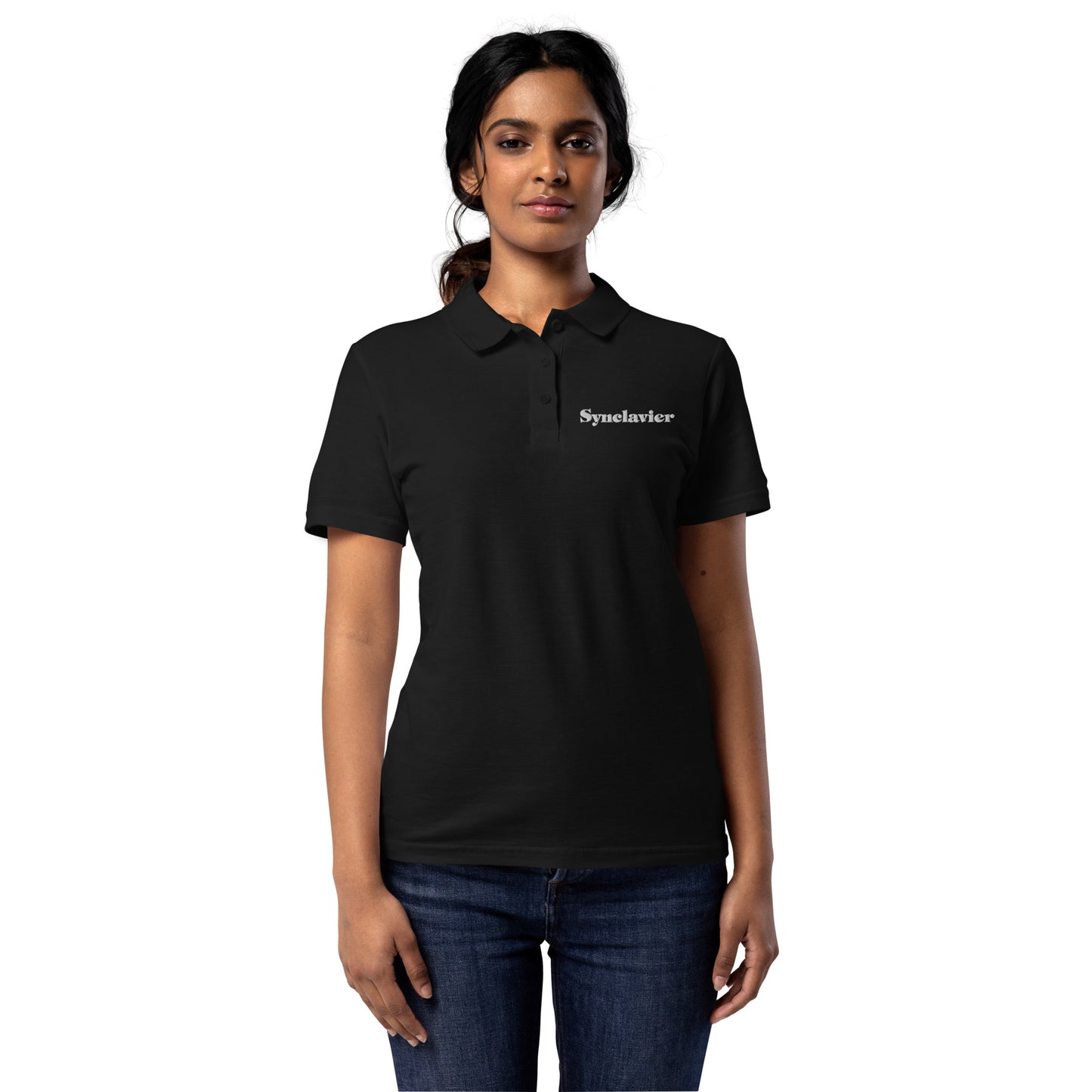 Synclavier Classic Logo Polo Shirt - Women's